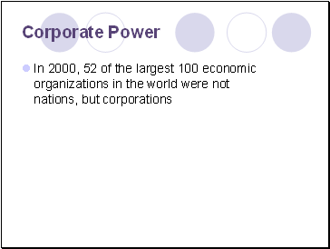 Corporate Power