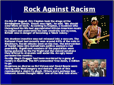 Rock Against Racism