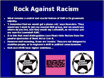 Rock Against Racism
