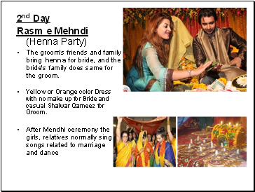 2nd Day Rasm e Mehndi (Henna Party)