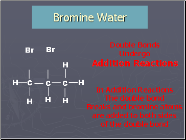 Bromine Water