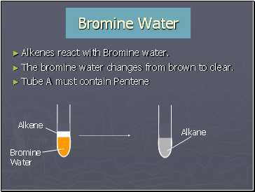 Bromine Water