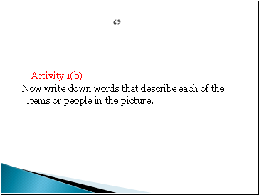 Activity 1(b)