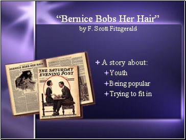 Bernice Bobs Her Hair by F. Scott Fitzgerald