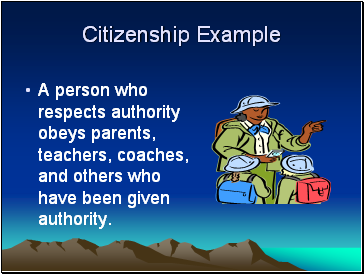 Citizenship Example