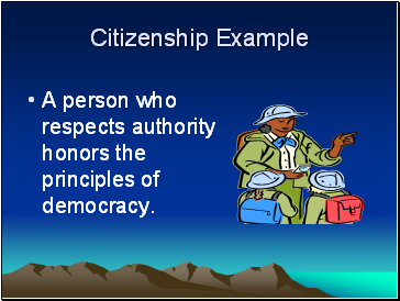 Citizenship Example