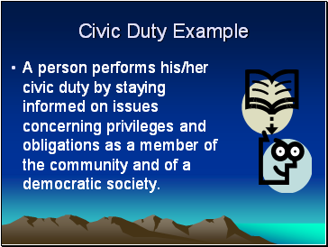 Civic Duty Example