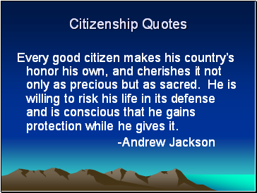 Citizenship Quotes