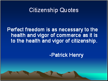 Citizenship Quotes