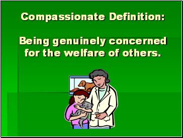 Compassionate Definition