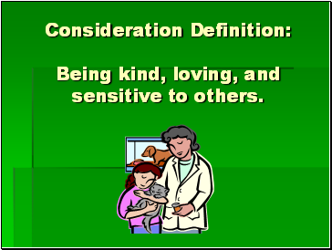 Consideration Definition