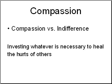 Compassion