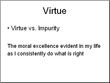 Virtue