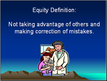 Equity Definition