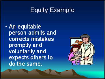 Equity Example