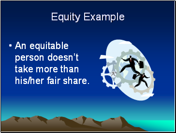 Equity Example