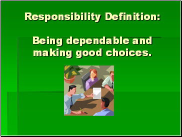 Responsibility Definition