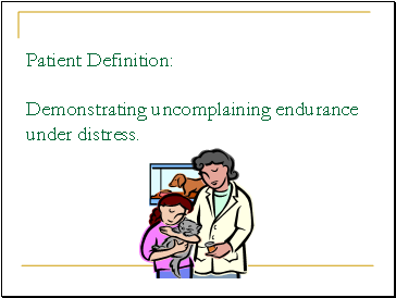 Patient Definition
