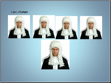 A jury of judges