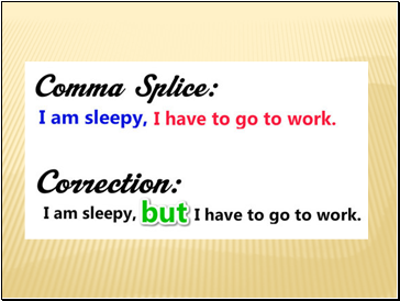 Conjunctions