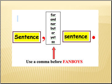 Conjunctions