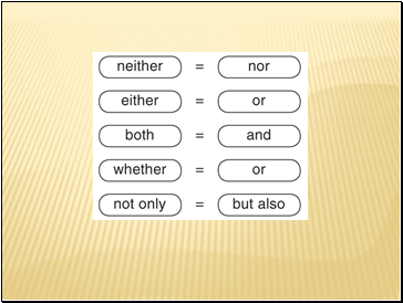 Subordinating Conjunctions