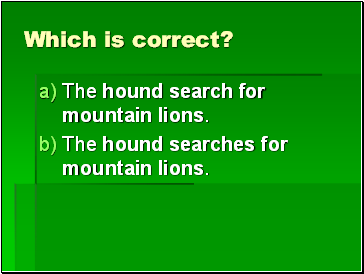 Which is correct?