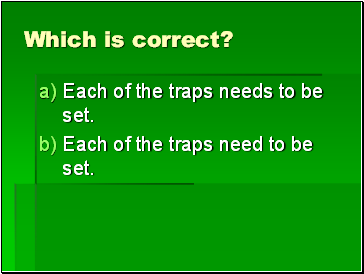 Which is correct?