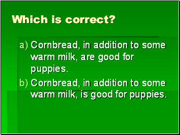 Which is correct?