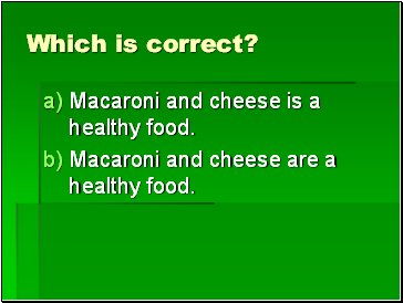 Which is correct?