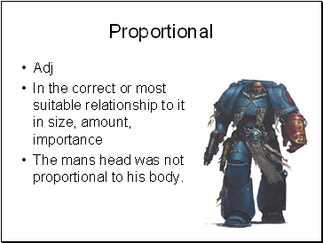 Proportional