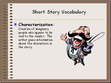 Short Story Vocabulary