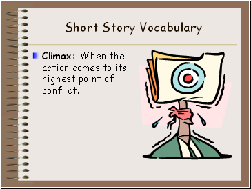 Short Story Vocabulary