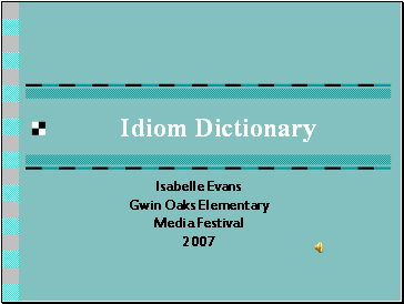 Idiom Dictionary