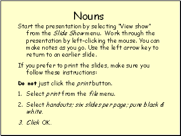 Nouns