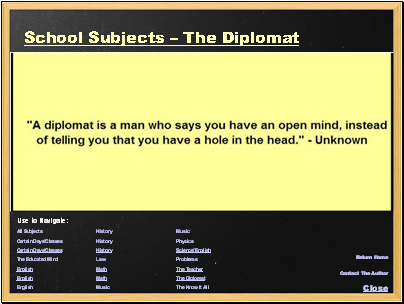 School Subjects � The Diplomat