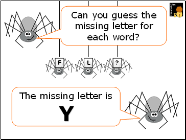 The missing letter is