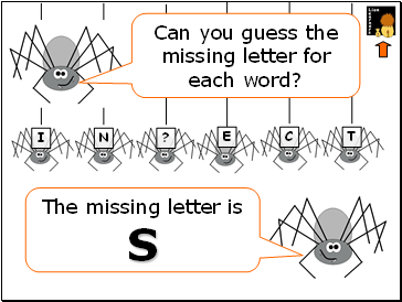 The missing letter is