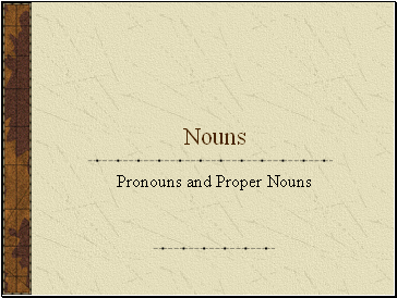 Nouns