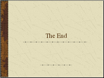 The End