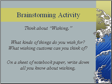 Brainstorming Activity