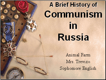 A brief history of communism in Russia