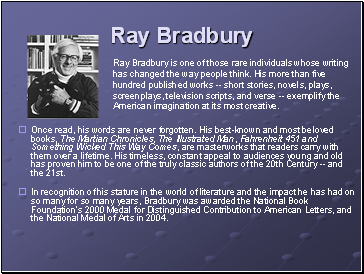 Ray Bradbury