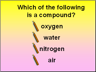 Which of the following is a compound?