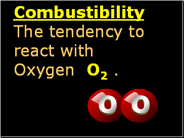 Combustibility