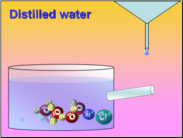 Distilled water