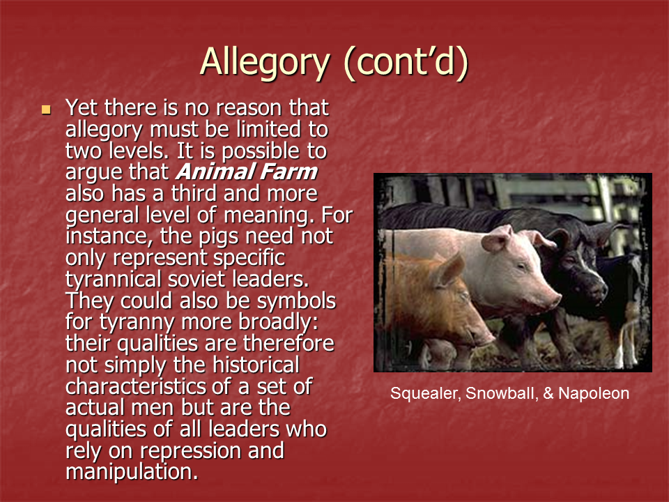Animal Farm - Presentation English Literature