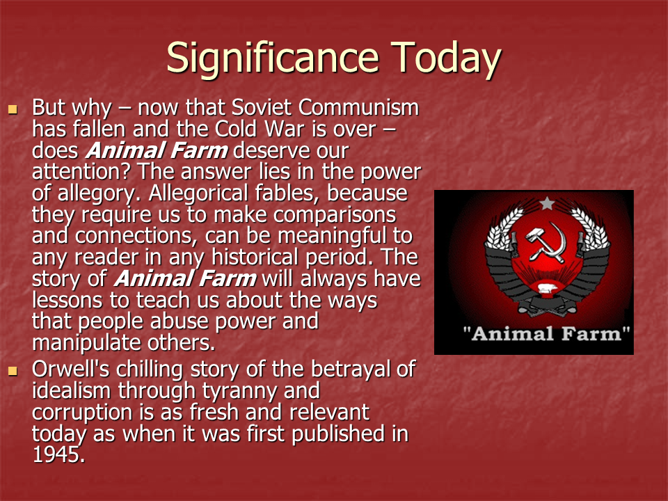 What is Animal Farm?
