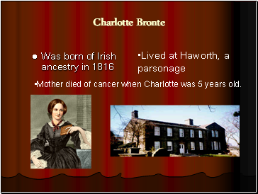 Charlotte Bronte