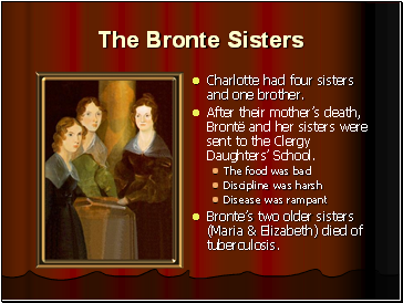 The Bronte Sisters